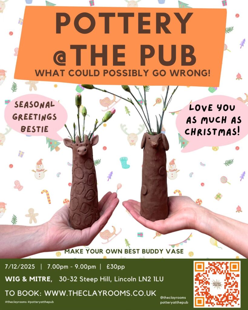 Pottery in the Pub – £30pp