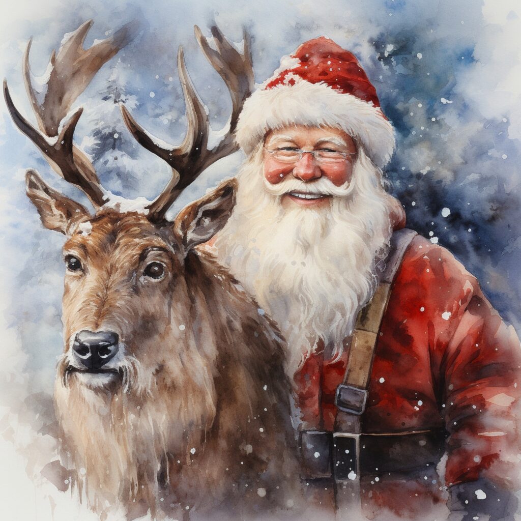 Christmas Eve – Meet Santa & His Reindeers