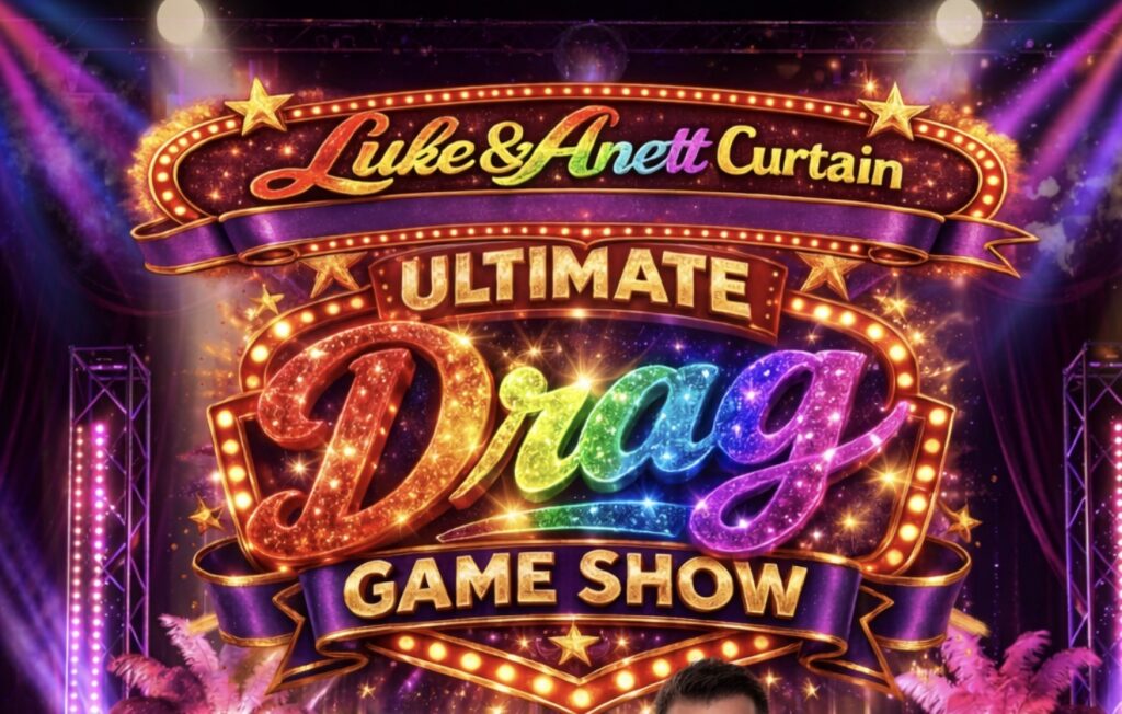 Luke & Anett Curtains Ultimate DRAG Gameshow